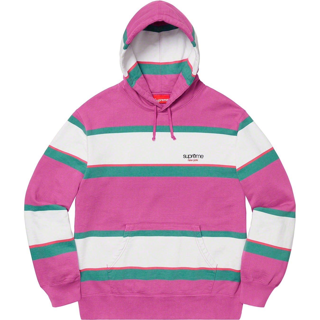 Stripe Hooded Sweatshirt view 4